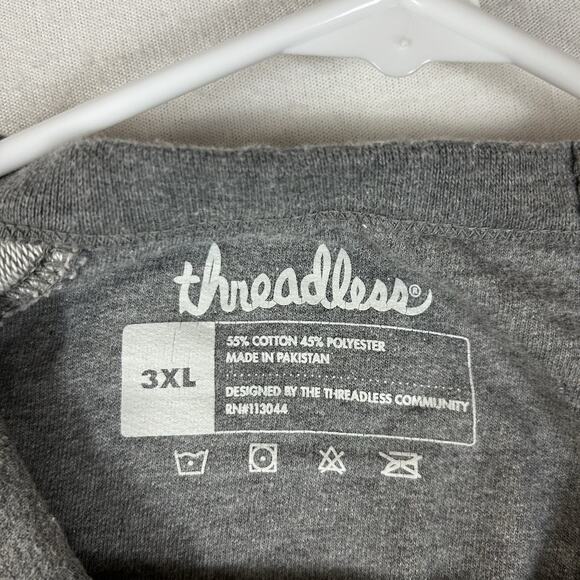 How To Kill A Mockingbird Long Sleeve Graphic Sweatshirt Mens 3XL Gray Casual - Picture 3 of 7